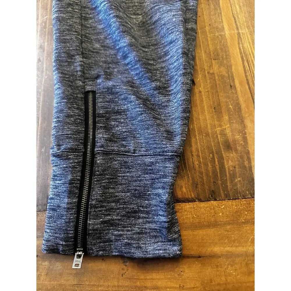 Athleta Skyline Joggers Size Medium Ankle Zip Drawstring Athleisure